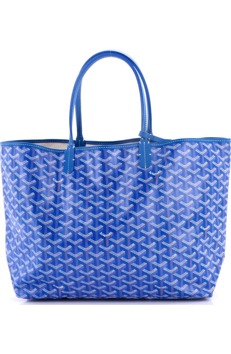 Pre-Owned Goyard Saint Louis Tote Coated Canvas PM, Alternate, color, Blue