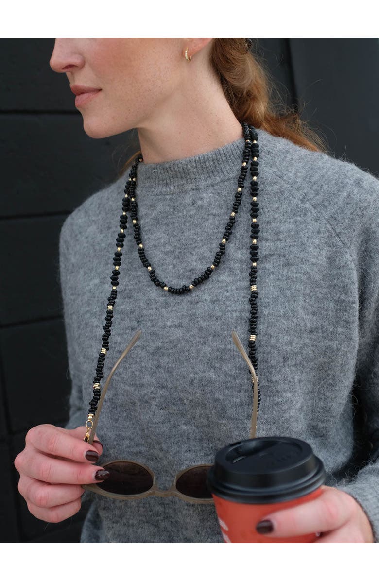 By Lilla Lbd Necklace, Alternate, color, Black