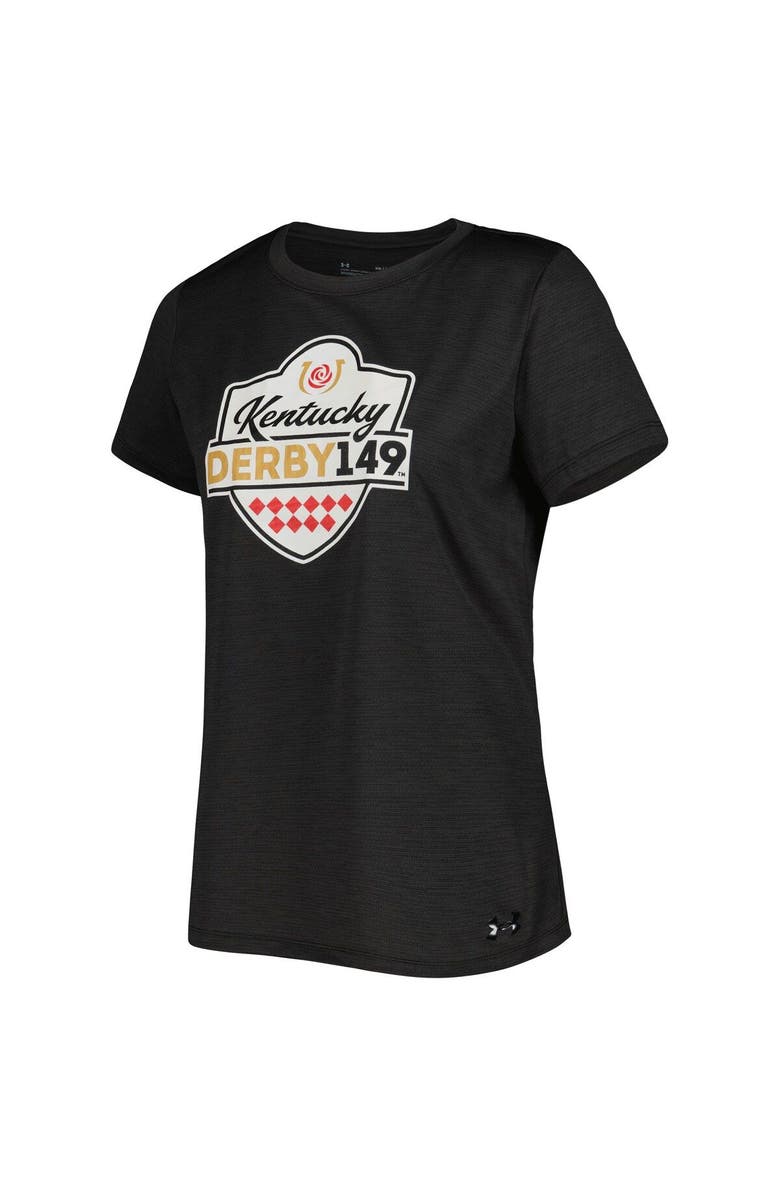 Under Armour Women's Under Armour Black Kentucky Derby 149 Performance T-Shirt, Alternate, color, 