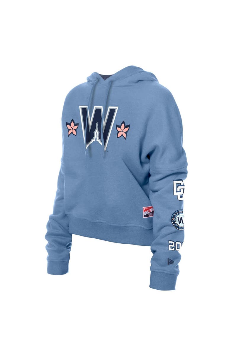 New Era Women's New Era Blue Washington Nationals 2025 City Connect Pullover Hoodie, Alternate, color, 