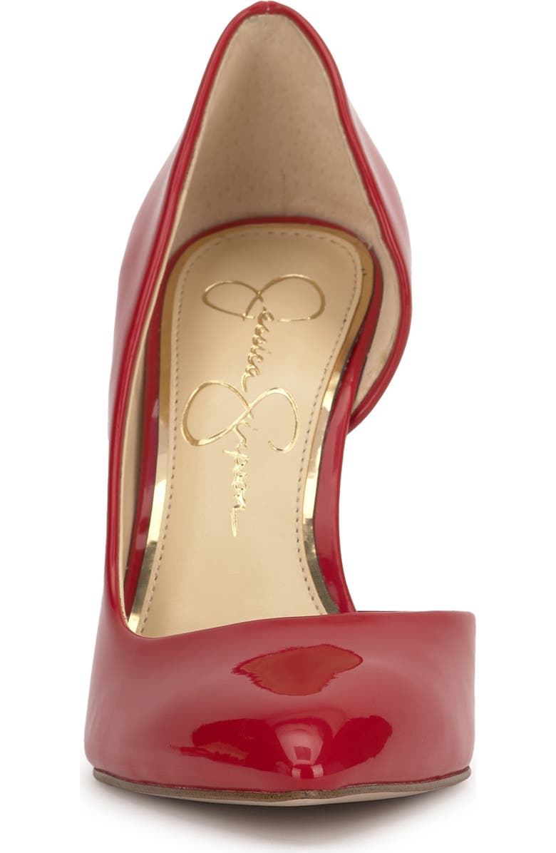 Jessica Simpson Prizma Half-d'Orsay Pump, Alternate, color, Red Muse