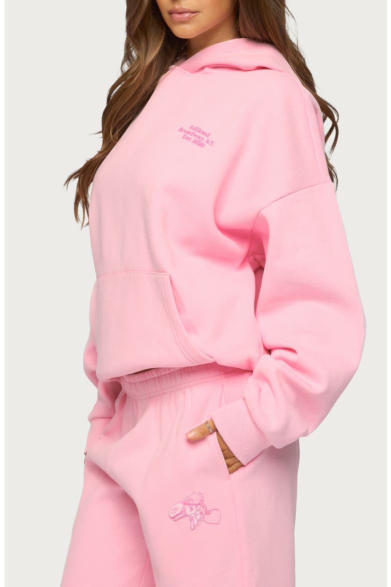 Keychain Cutie Hoodie, Alternate, color, PINK
