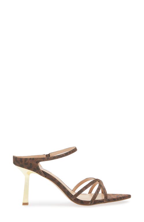 Steve Madden Lexani Strappy Slide Sandal In Leopard
