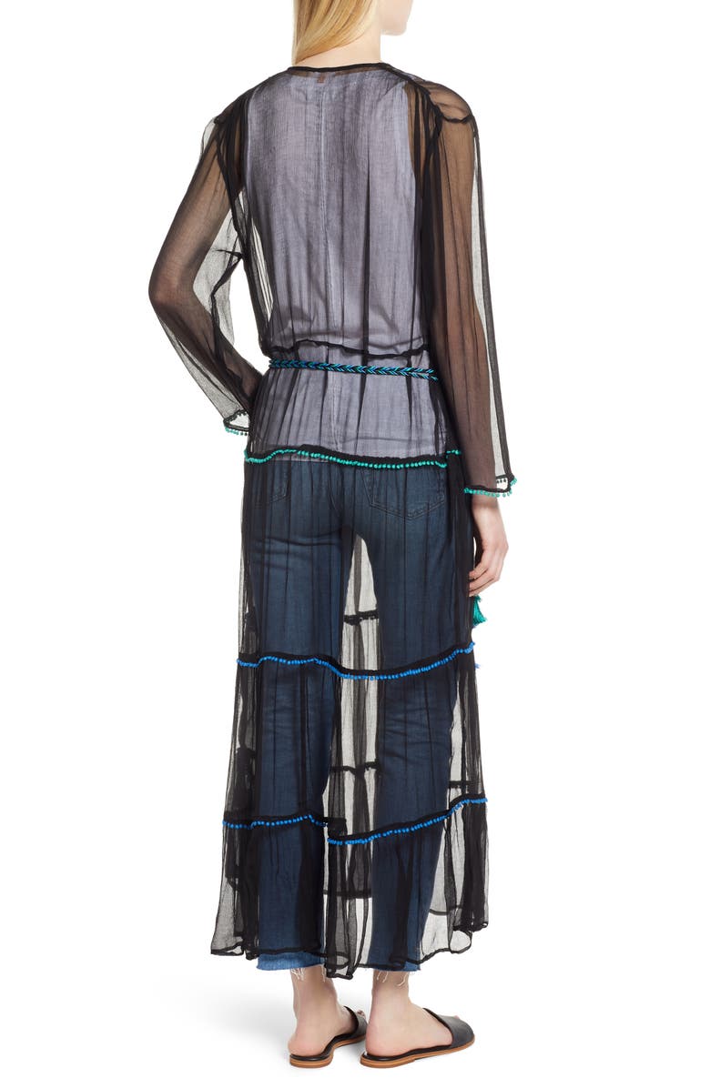 New Friends Colony NFC Foxtrot Sheer Duster, Alternate, color, 