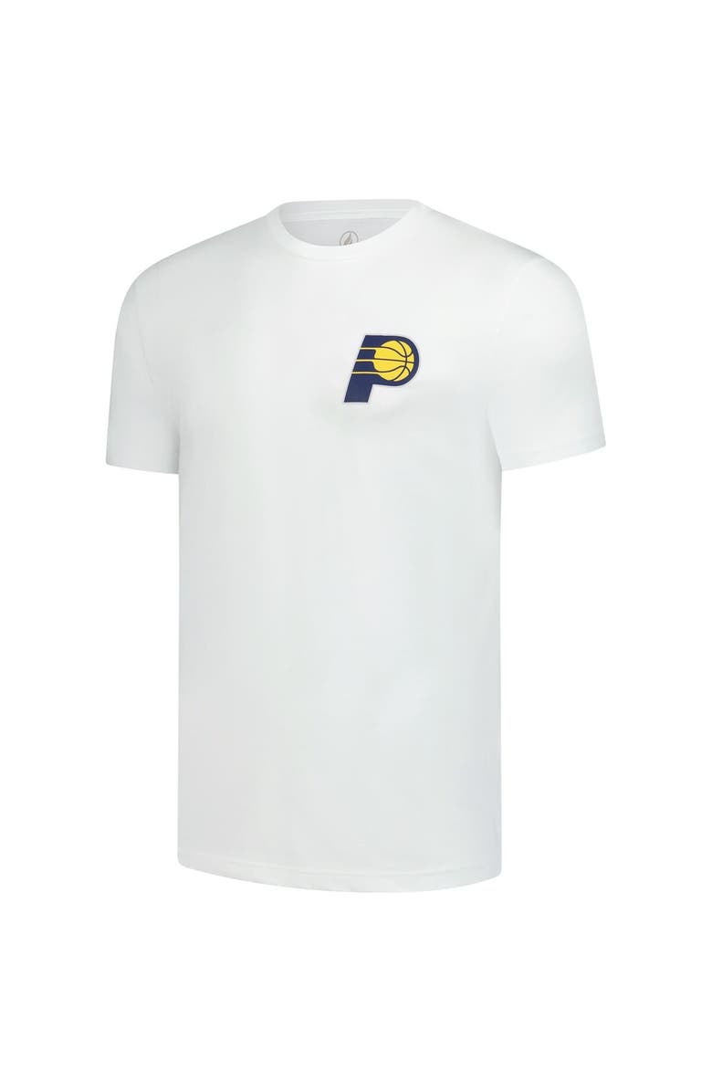 FISLL Unisex FISLL White Indiana Pacers Burst Logo T-Shirt, Alternate, color,