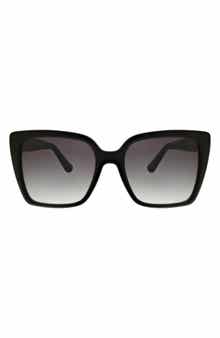 Oscar de la Renta 52mm Butterfly Sunglasses