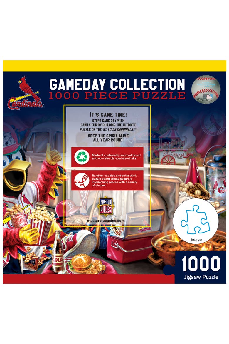 St Louis Cardinals Gameday 1000pc Puzzle, Alternate, color, Multicolor