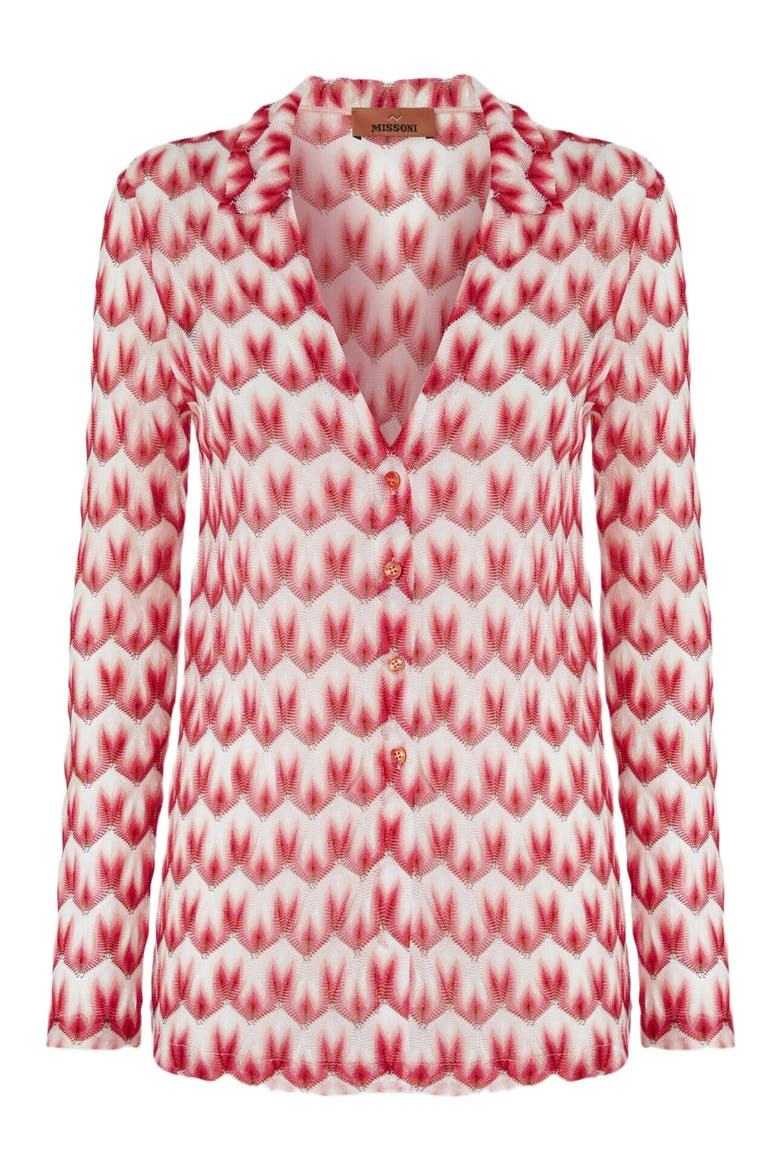 Shirt In Viscose With Floral Pattern, Alternate, color, Multicoloured