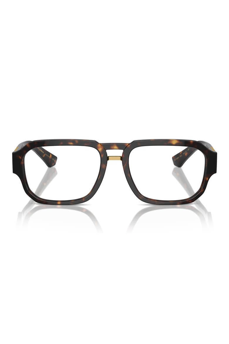 53mm Pilot Optical Glasses, Main, color, HAVANA