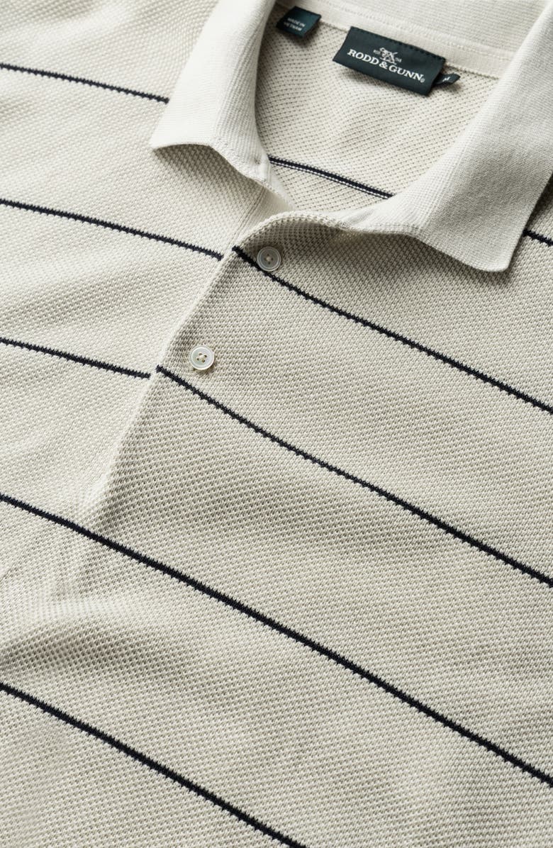 Rodd & Gunn Turners Bay Stripe Polo, Alternate, color, Pebble