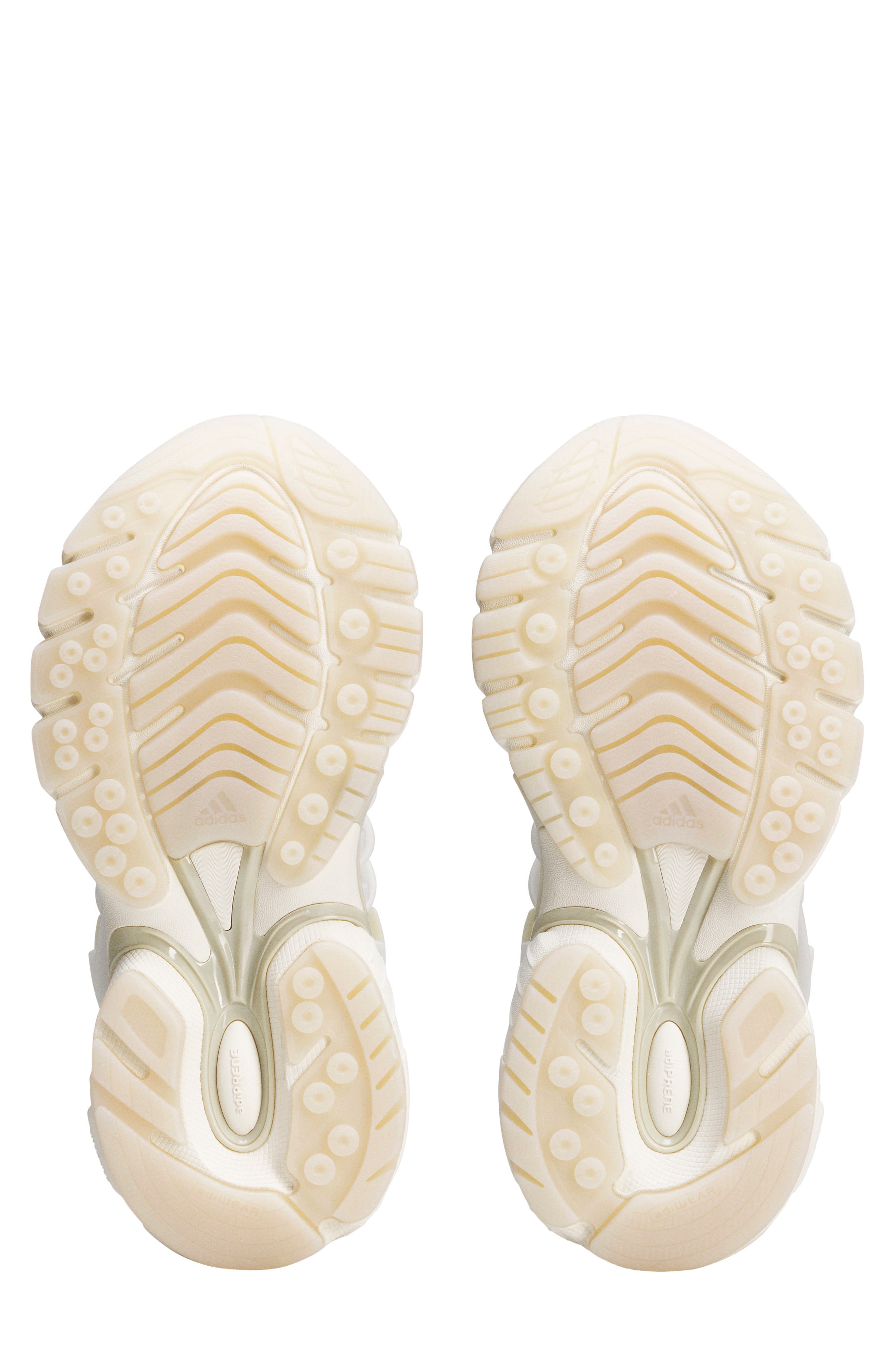 x Pharrell Williams Gender Inclusive Virginia Adistar Jellyfish Running Shoe, Alternate, color, WHITE/ OFF WHITE/ CLEAR BROWN