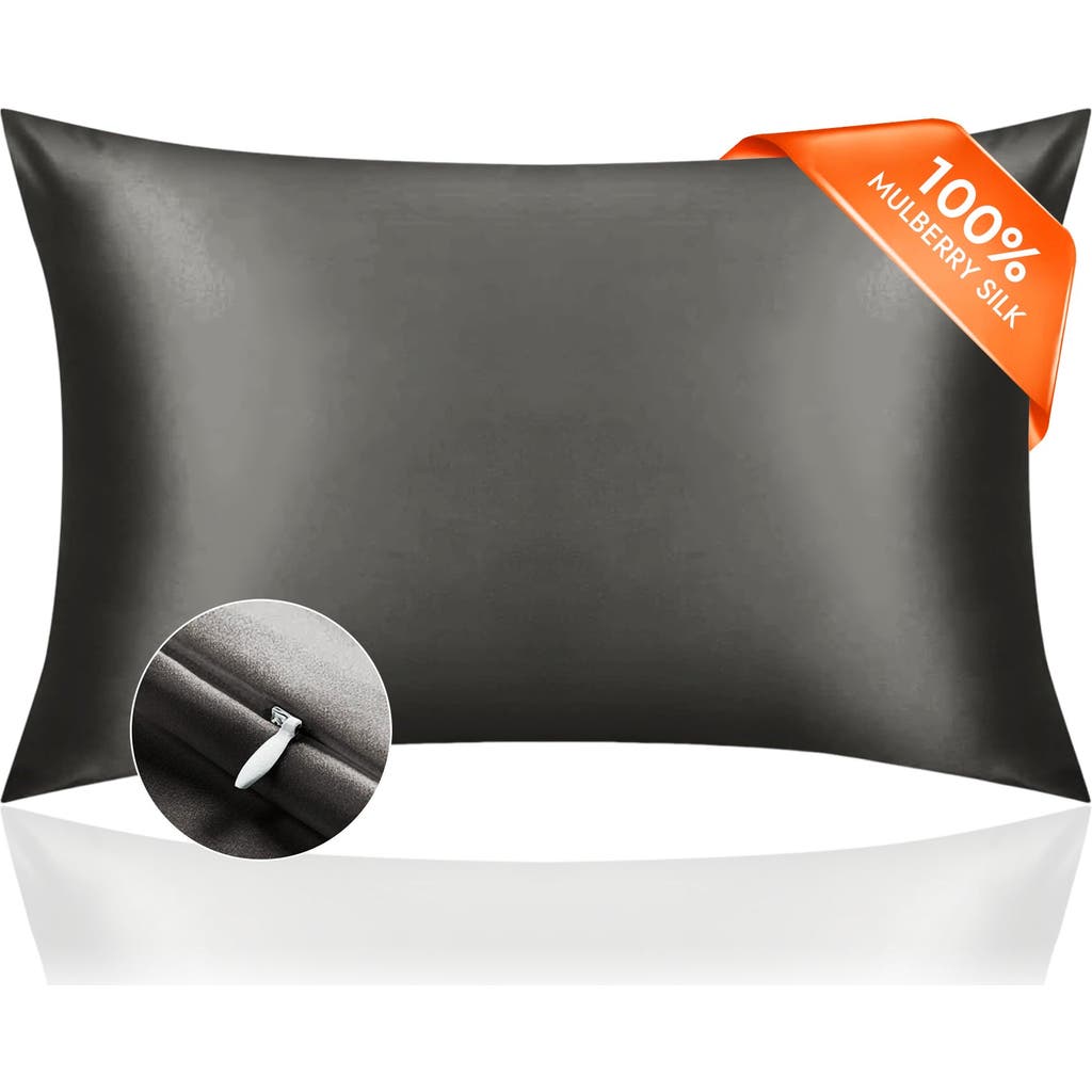 Silksilky 22momme Mulberry Silk Hidden Zipper Pillowcase