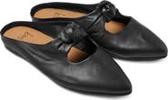 Beek Noddy Leather Flat Mule