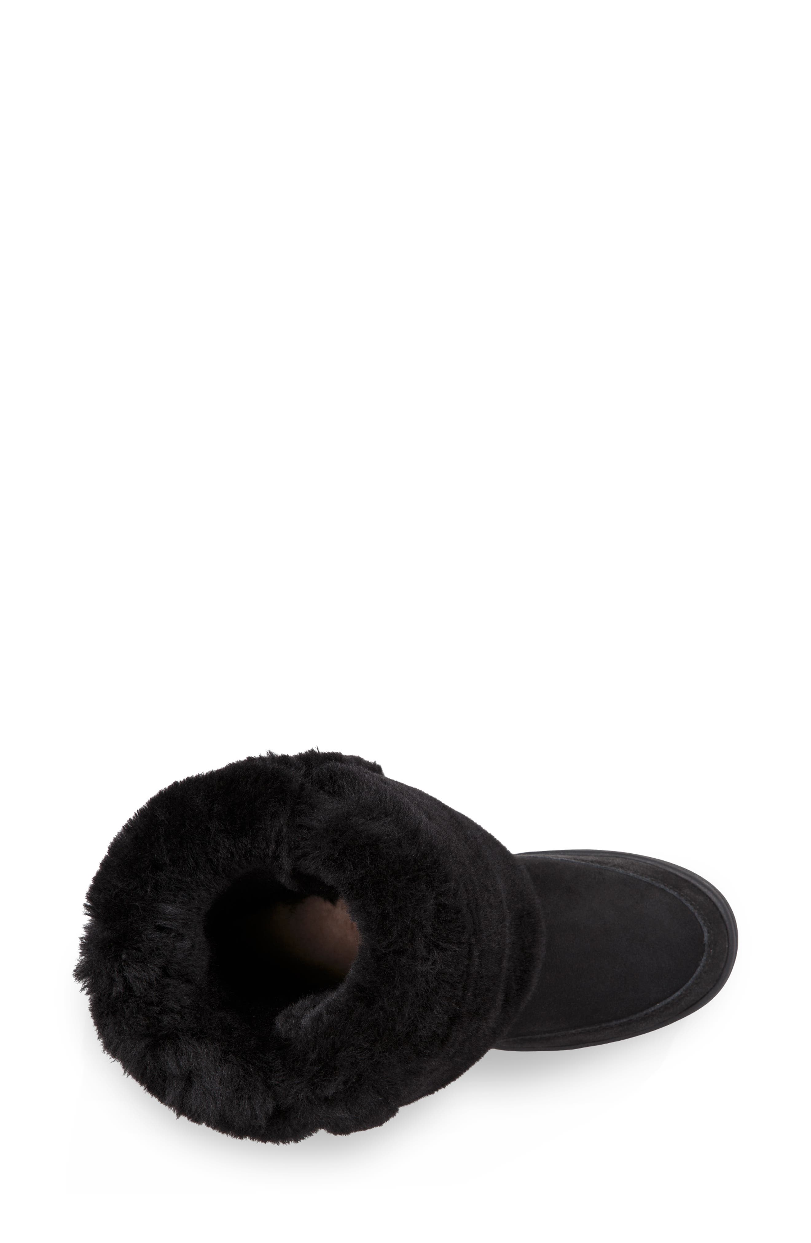 Revival Genuine Shearling Boot, Alternate, color, BLACK