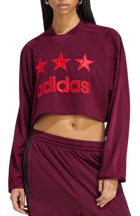 Mesh Cropped Hockey Jersey
