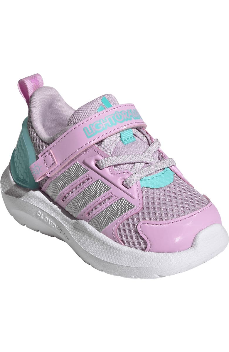 adidas Kids' Lightorama Sneaker, Main, color, Lavender/ Silver/ Aqua