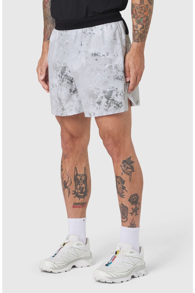 Tetra Lite Linerless Training Short, Alternate, color, Sedona Snow Camo