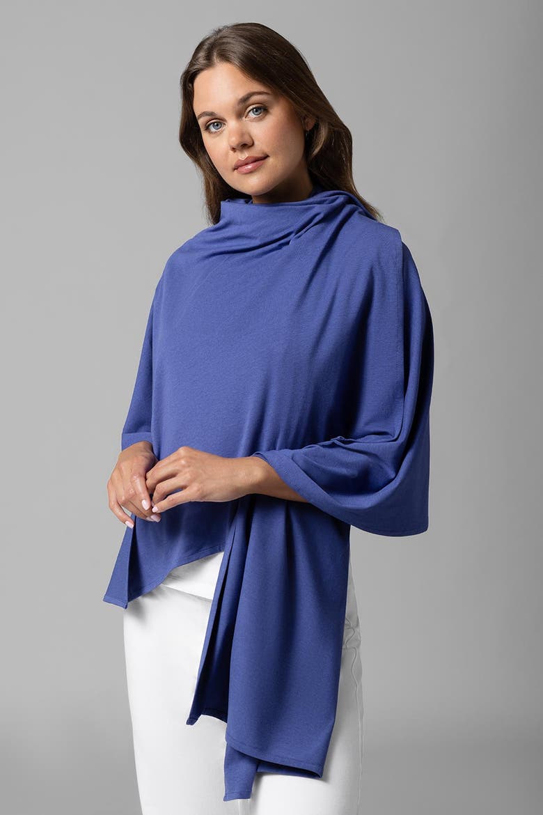 Sanibel Beach Shawl, UPF 50+ Sun Protection, Alternate, color, Future Dusk