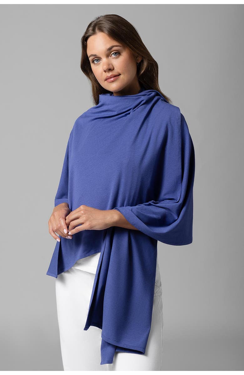 Coolibar Beach Shawl - UPF 50+ Sun Protection - Sanibel, Alternate, color, Future Dusk