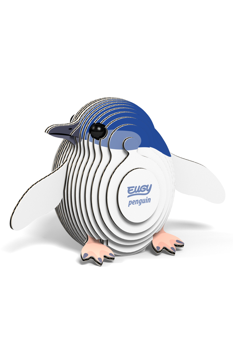 Eugy Puzzles Penguin 3D Puzzle, Alternate, color, NO COLOR