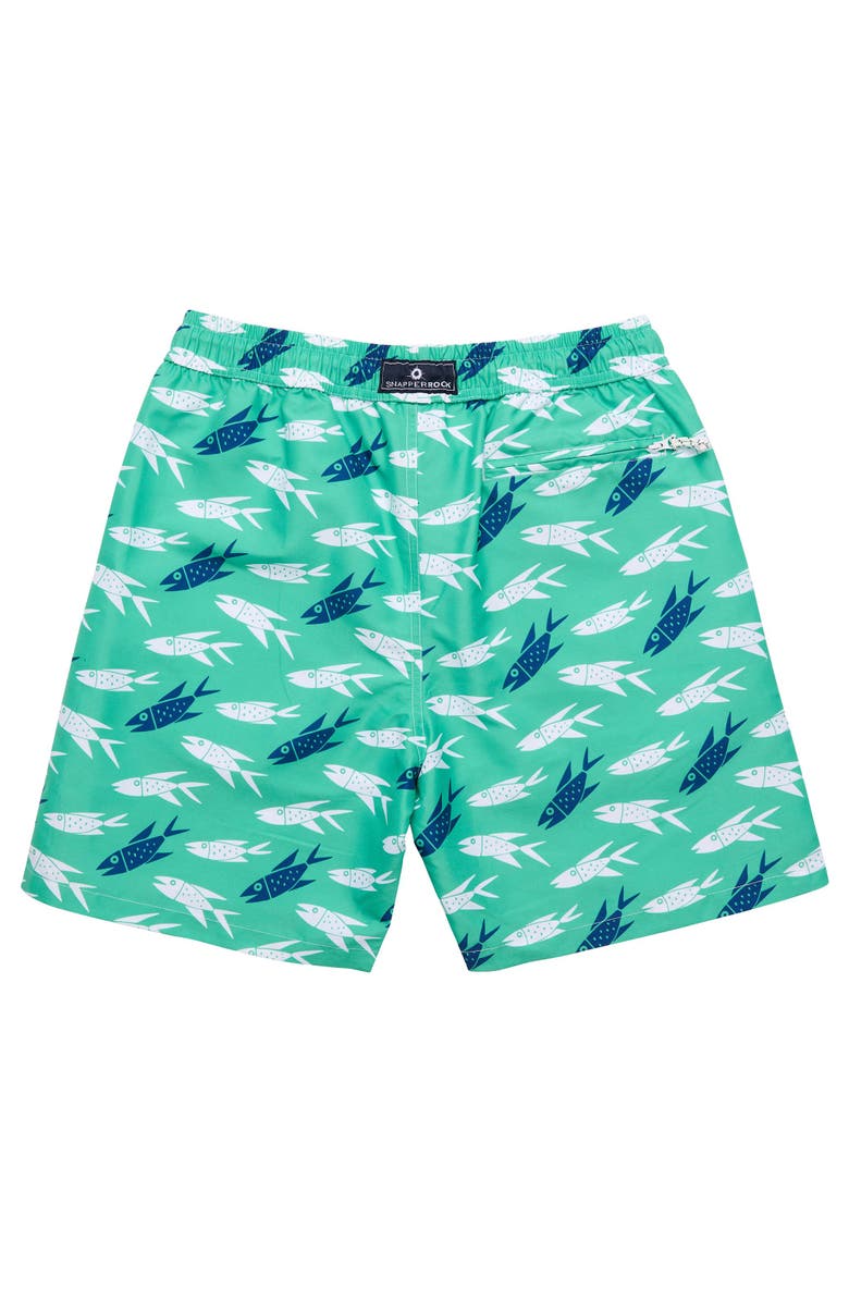 Snapper Rock Men's Comfort Lined Swim Shorts, Alternate, color, Off The Hook