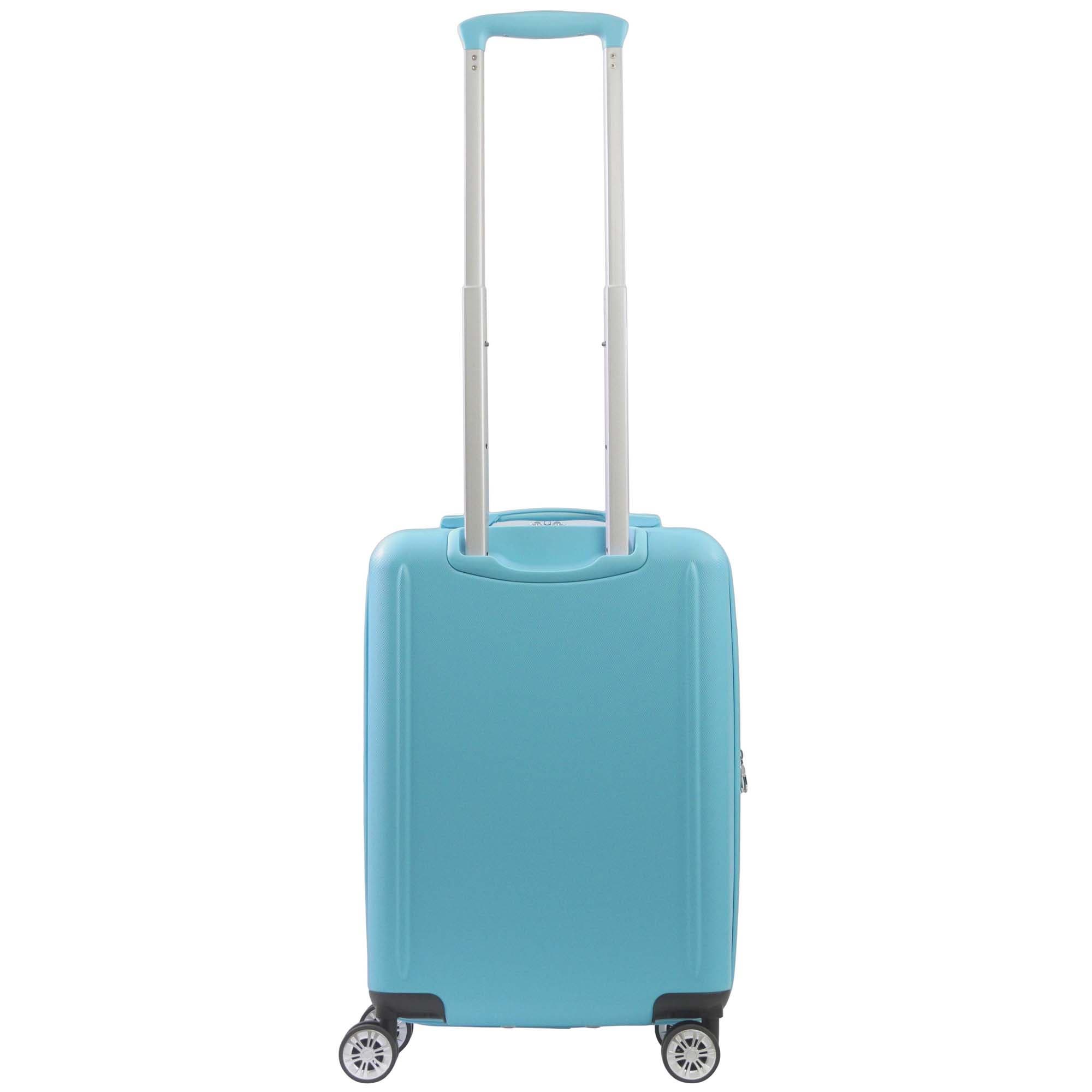 Tommy Bahama 21.5" Carry-On Hardside Spinner Luggage with 3D Pineapple, Alternate, color, Blue