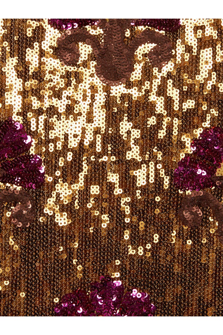 Super Swing Dress Textured Sequins Rust, Alternate, color, Textured Sequins Rust