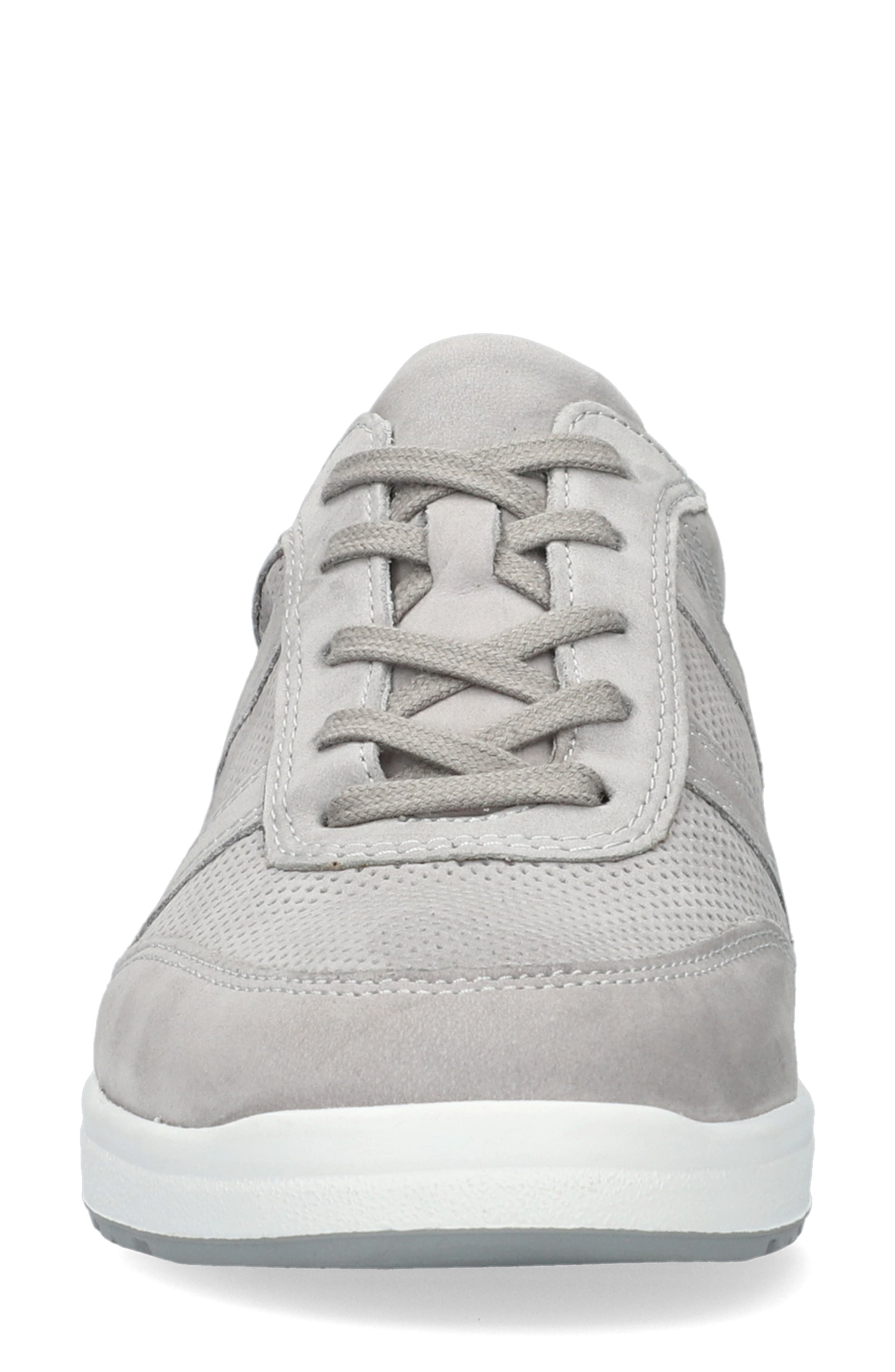 Mephisto Rebecca Perforated Sneaker, Alternate, color, Light Grey