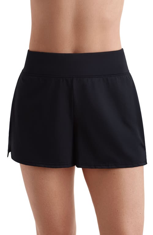 Shapesolver Solid Swim Short In Black