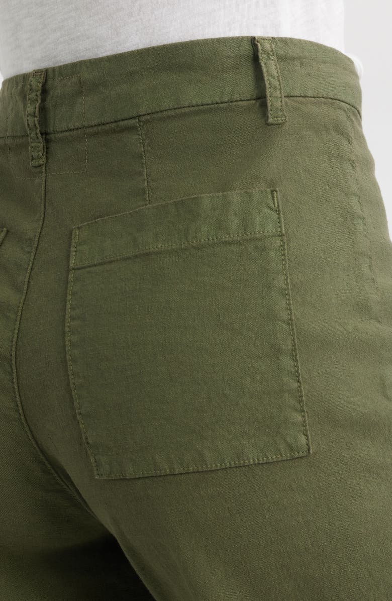 Frank & Eileen Wexford Wide Leg Pants, Alternate, color, Hunter Green