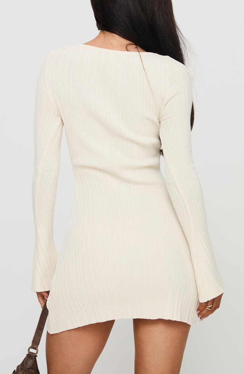 Princess Polly Cookson Long Sleeve Minidress, Alternate, color, 