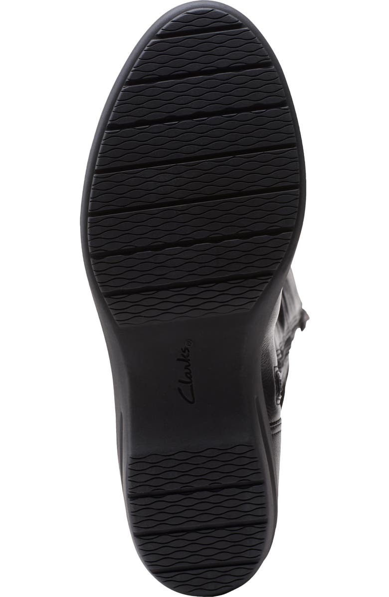 Clarks<sup>®</sup> Rosely Knee High Leather Boot, Alternate, color,