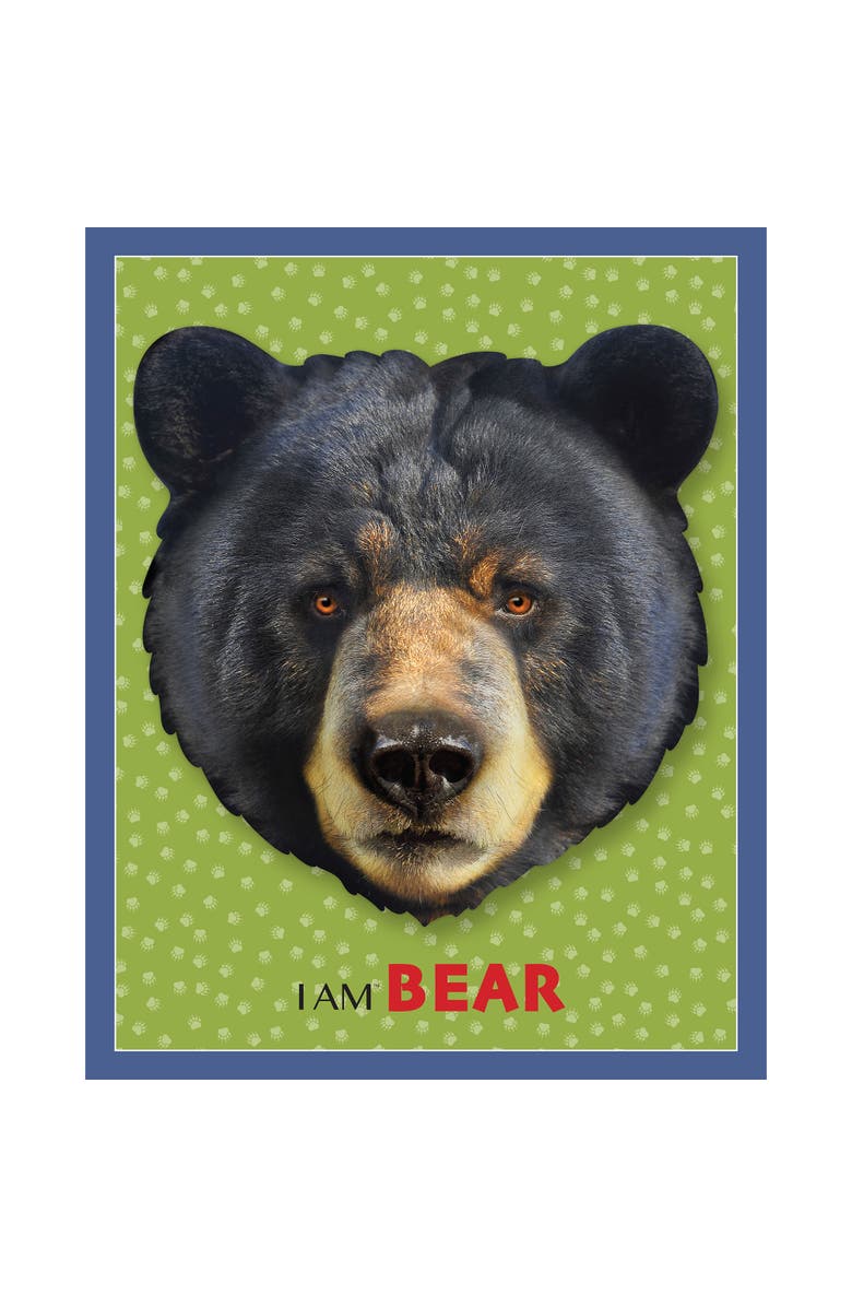 Madd Capp I Am Bear 24 Piece Head Shaped Puzzle, Alternate, color, Multicolored