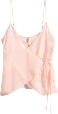 SKIMS Romance Silk Wrap Camisole