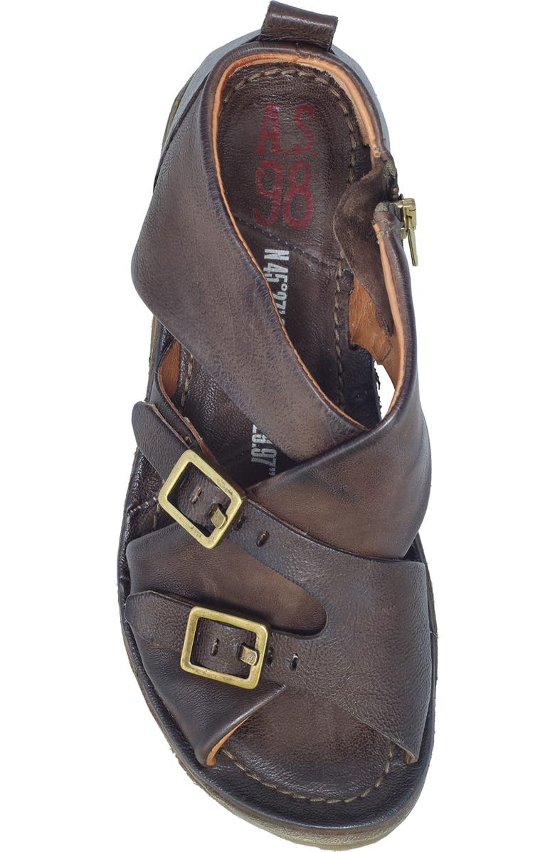 A.S.98 Riggs Sandal, Alternate, color, Chocolate