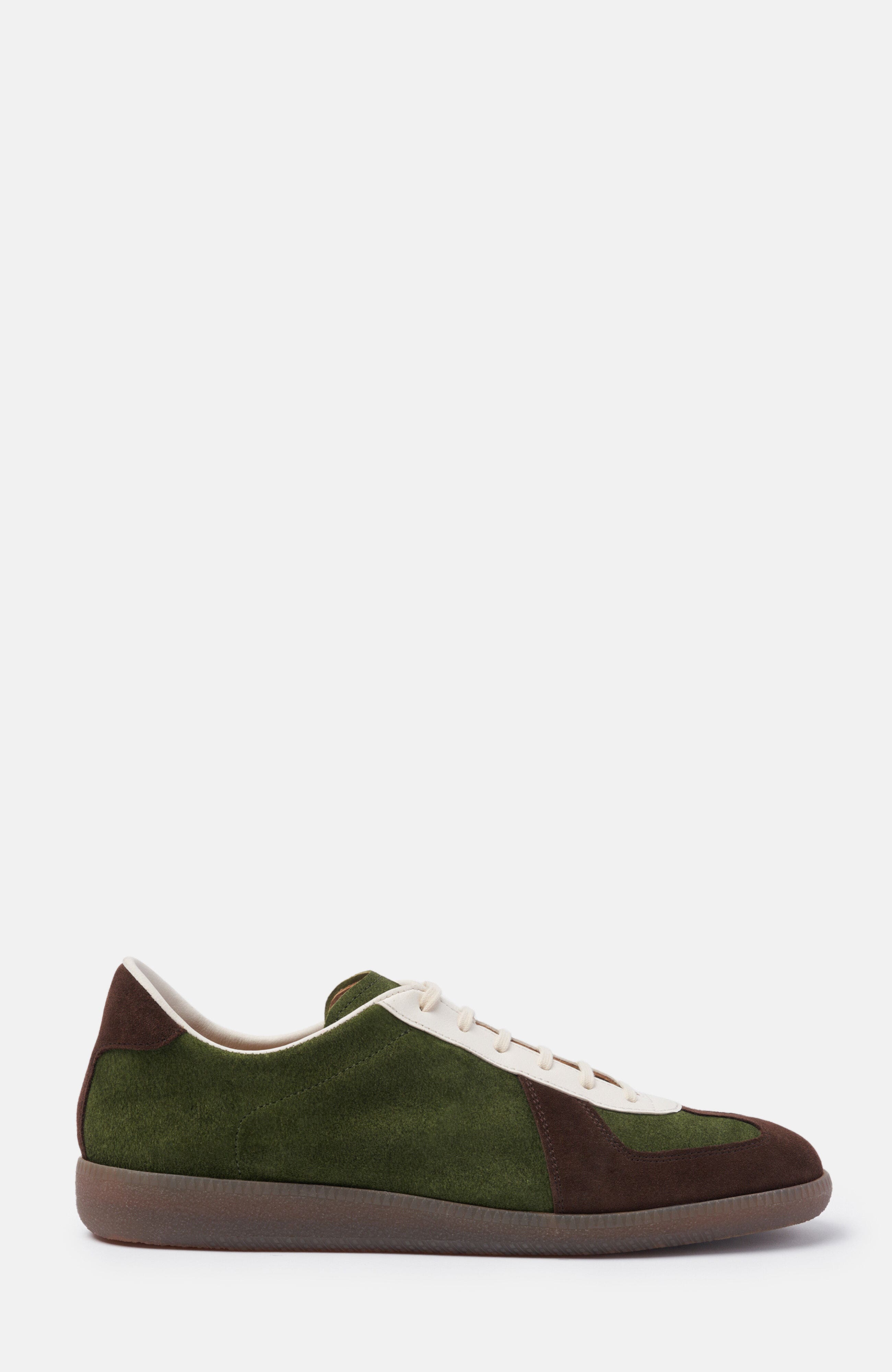 SCAROSSO Markus Sneakers, Alternate, color, Green - Suede