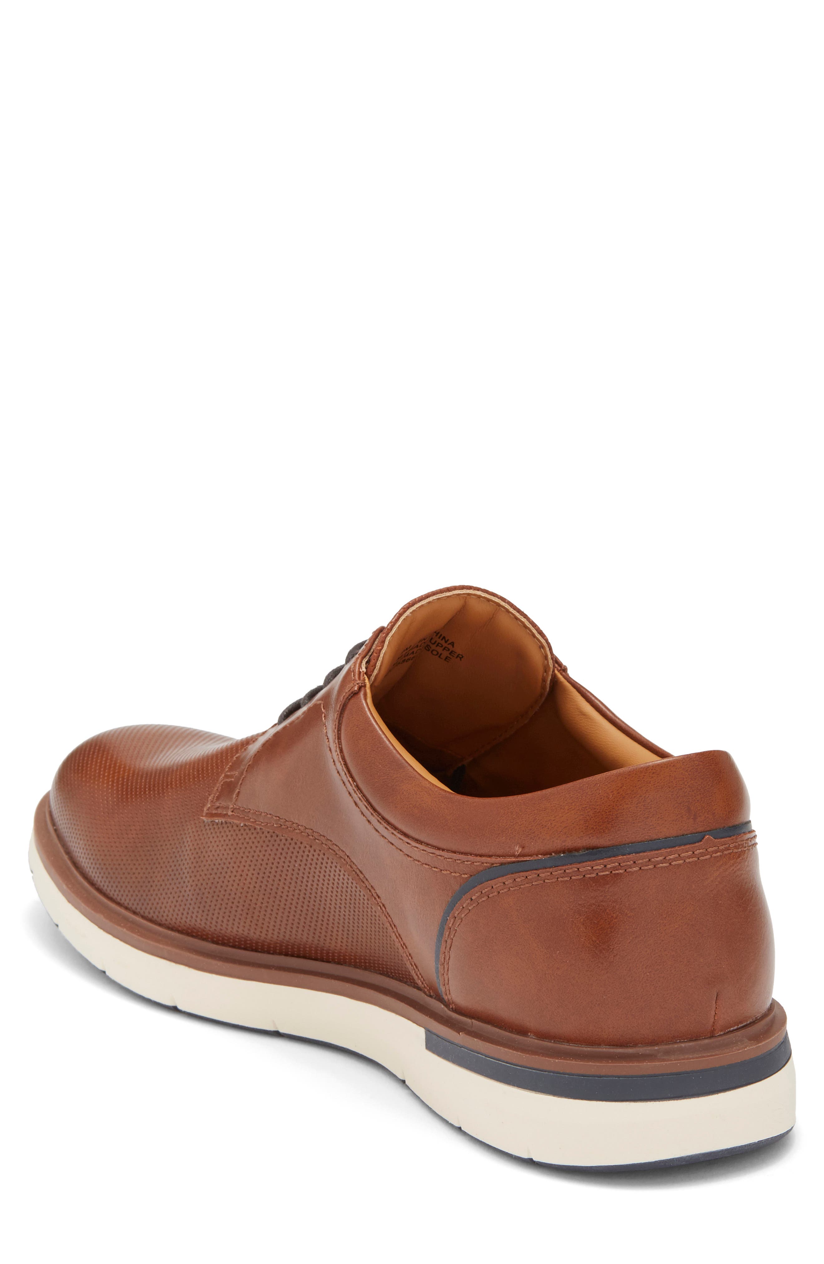 Myron Perforated Hybrid Derby, Alternate, color, TAN