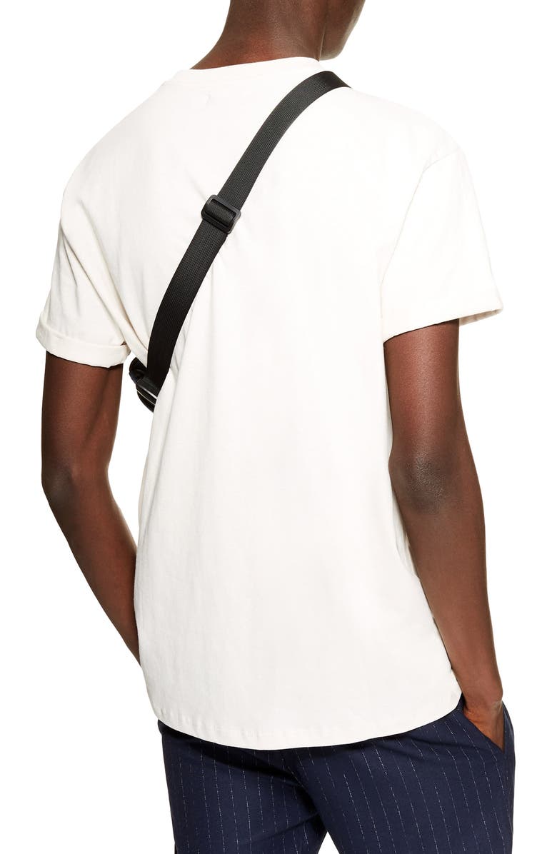 Topman Oversize Fit Roller T-Shirt, Alternate, color, 