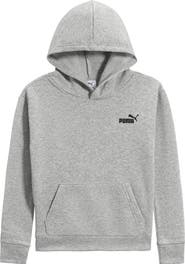 PUMA Kids' Essential Basics Fleece Pullover Hoodie