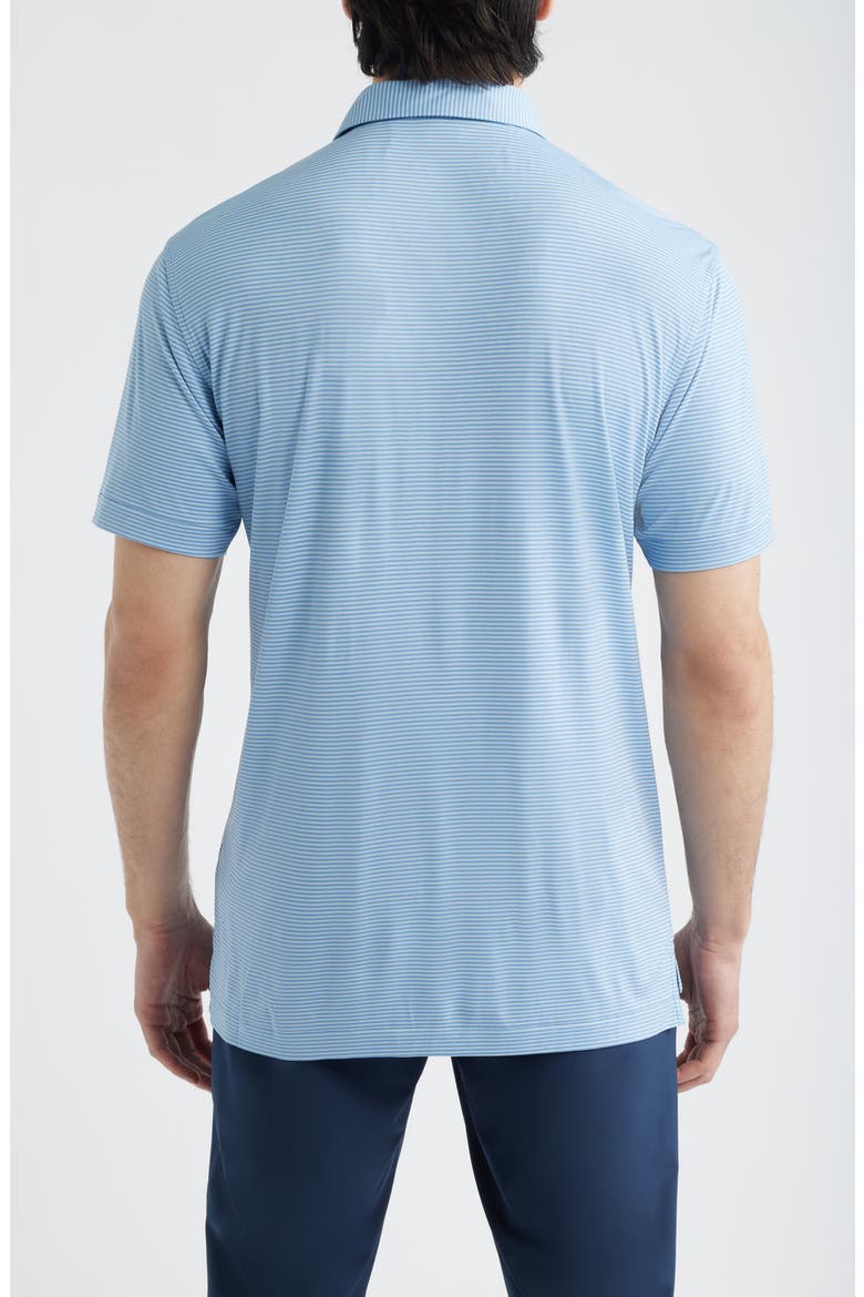 Market Stripe Featherweight Performance Polo, Alternate, color, BLUEBIRD