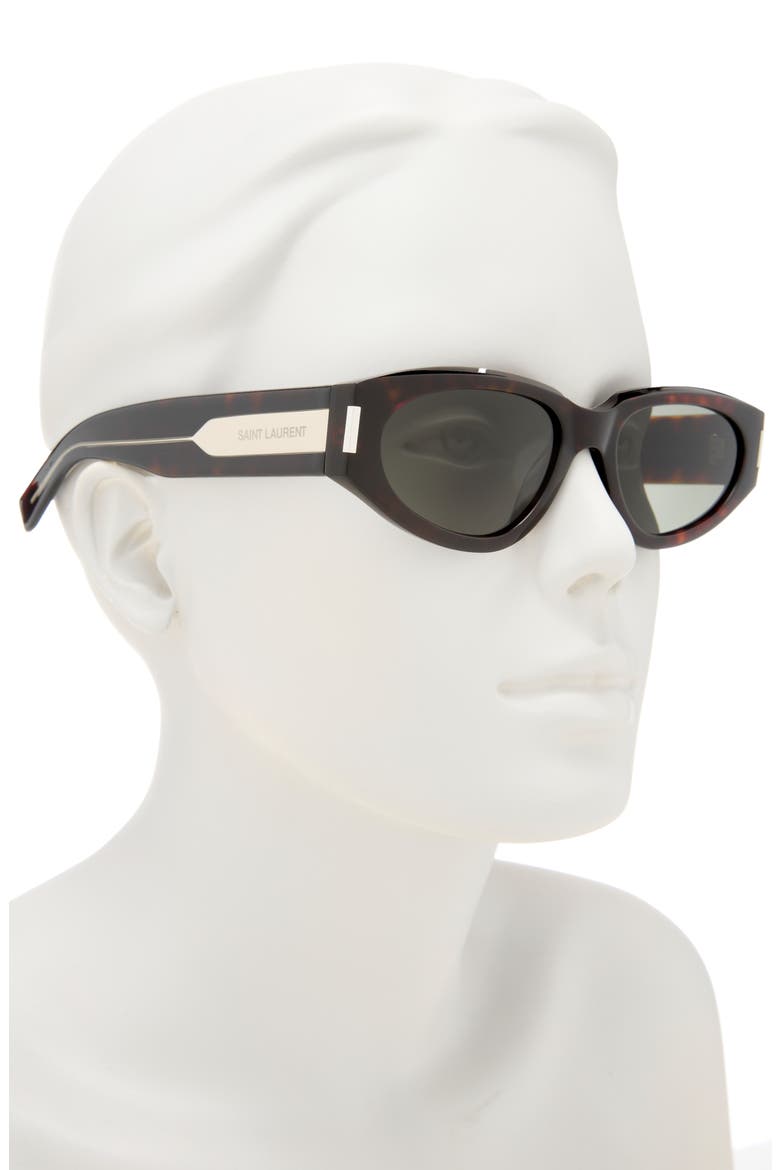 Cat Eye Sunglasses, Alternate, color, HAVANA CRYSTAL GREY