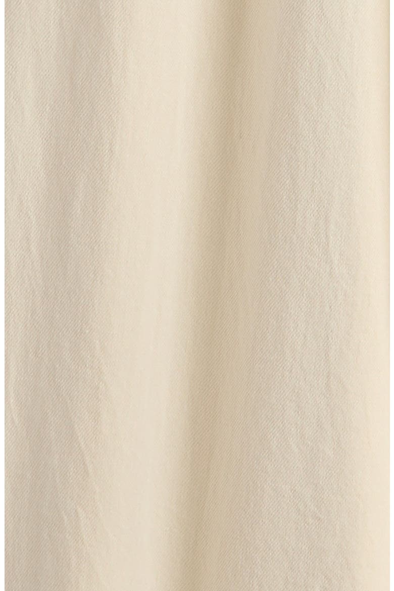 Kids' Wide Leg Paperbag Waist Cotton Pants, Alternate, color, IVORY PEARL