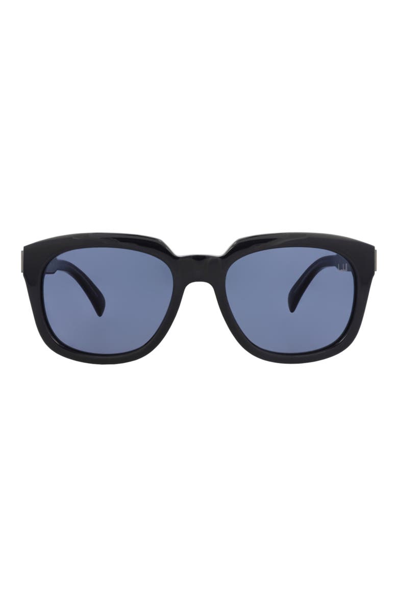 56mm Square Sunglasses, Main, color, BLUE BLUE BLUE
