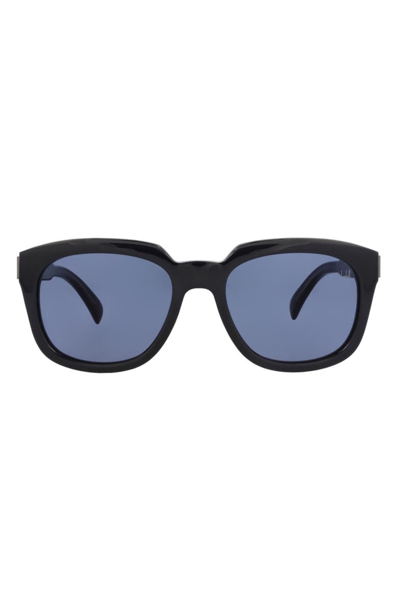 Dunhill 56mm Square Sunglasses, Main, color, Blue Blue Blue