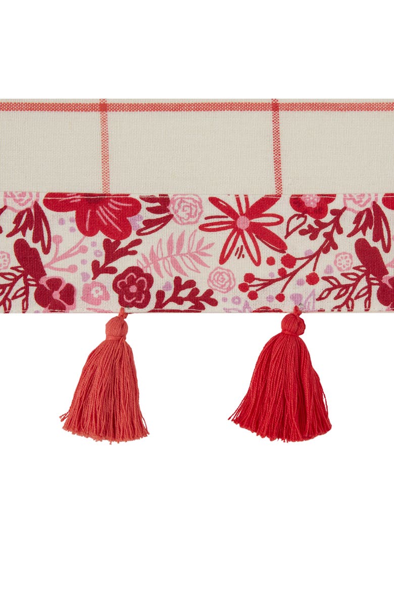 Darling Window Pane Table Runner, Alternate, color, Darling