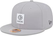 New Era Men's New Era Gray Pittsburgh Steelers 2025 Sideline 59FIFTY Fitted Hat