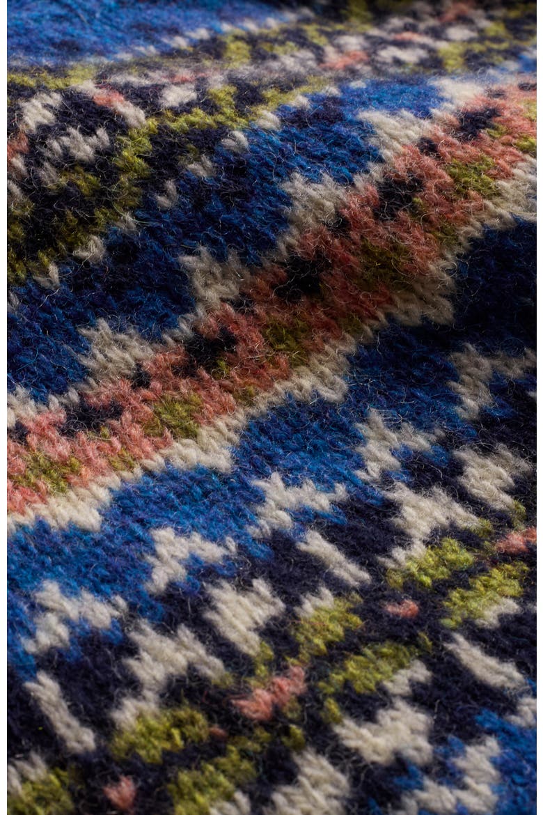 Highlands Crew Neck Sweater, Alternate, color, Cobalt