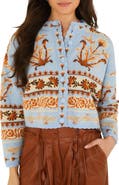 FARM Rio Blooming Garden Cardigan