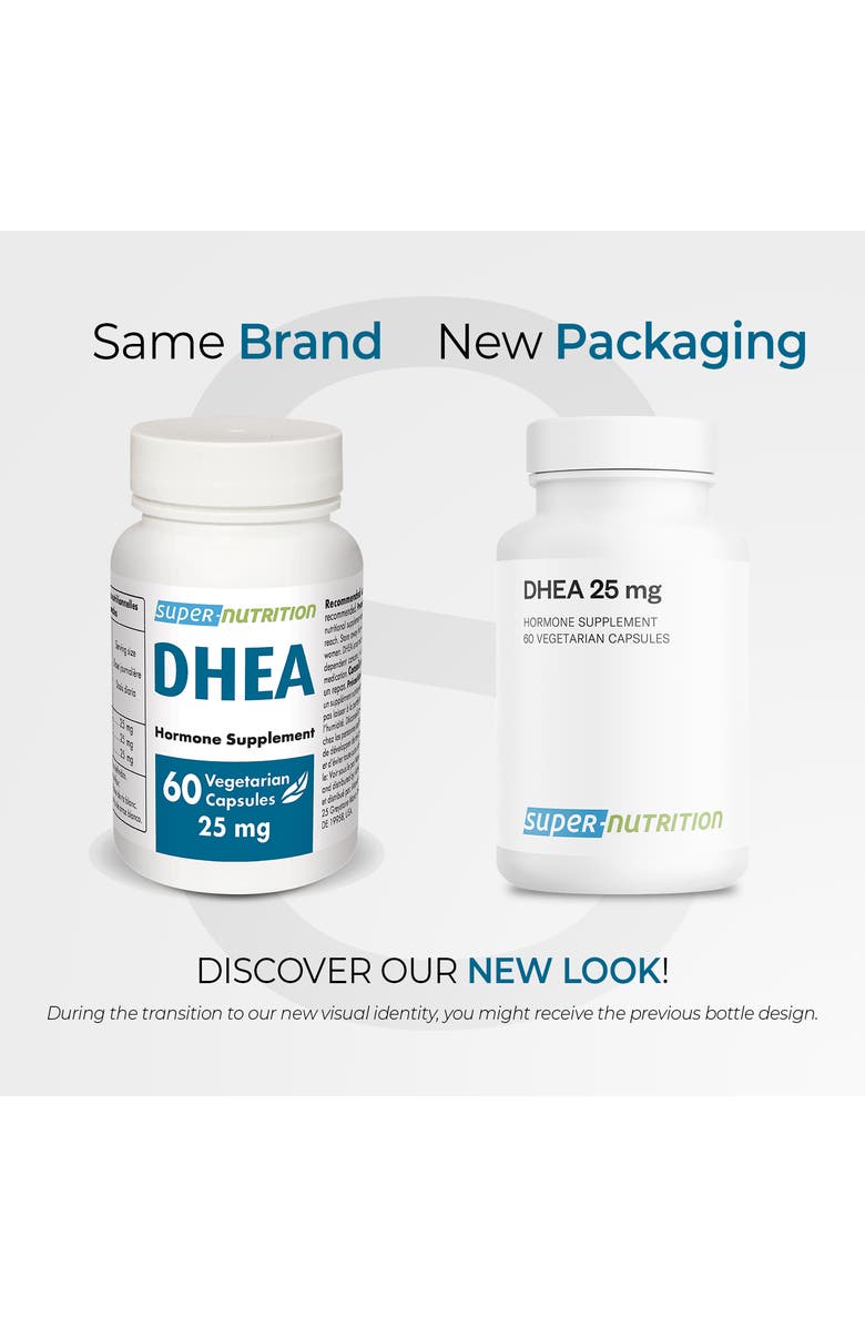 SuperSmart DHEA 25mg, Alternate, color, NO COLOR