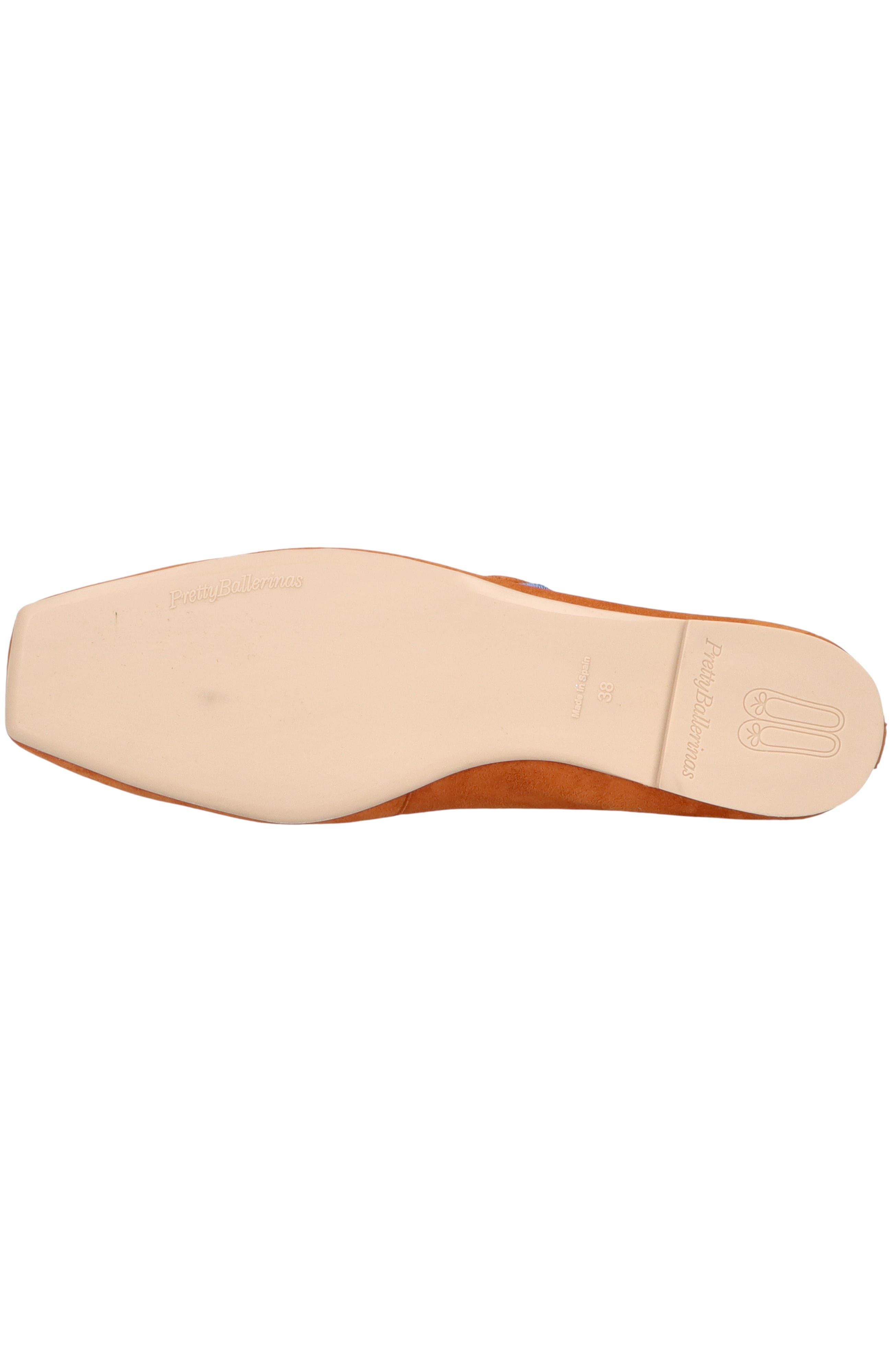 Pretty Ballerinas Square Toe Suede Mary Jane, Alternate, color, Beige